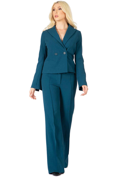 Queen Double Breasted Peaked Lapel Jacket